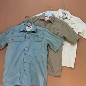 Wrangler Men's Casual Shirts - Light Blue, Khaki, Off-White